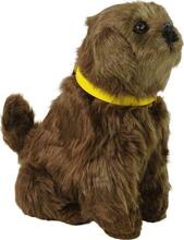 Interaktiivne mänguloom koer Lean Toys Dog 12694, pruun, 19x17x13 cm