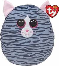 Pehme mänguasi TY Kiki Cat, hall, 22 cm