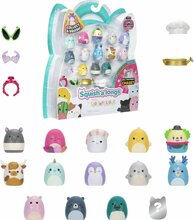 Squishmallows SQUISH-A-LONGS minifiguuride komplekt, 14 tk, 2,5 cm