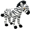 Pehme mänguasi Wild Planet Zebra, valge/must, 30 cm