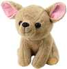 Pehme mänguasi Lean Toys Chihuahua, 22 cm, beež
