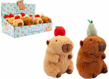 Pehme mänguasi Pms International Group Plc Capybara with Fruit, 14 cm