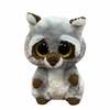Pehme mänguasi TY Beanie Boos pesukaru Oakie, 15 cm, hall