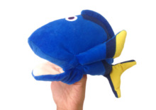 Pehme mänguasi kala Lean Toys, 25 cm, sinine