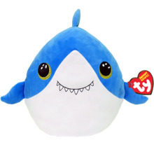 Pehme mänguasi TY Squishy Beanies, hai Finsley, 25 cm