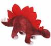 Pehme mänguasi Beppe Stegosaurus, punane, 30 cm