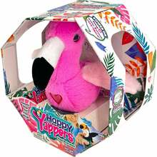 Interaktiivne plüüslind Happy Yappers Flamingo, 9592, roosa