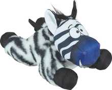 Pehme mänguasi koerale Zolux Friends Zebra Caleb, M, 28.1 cm, valge/must