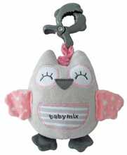 Muusikaline plüüsloom Baby Mix 42591, roosa