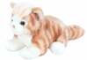 Pehme mänguasi Beppe Cat, pruun/valge, 30 cm