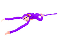 Pehme mänguasi ahv Lean Toys, lilla, 70 cm