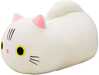 Pehme kassipoeg Lean Toys, valge, 40 cm