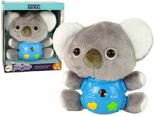 Interaktiivne plüüšmänguasi Lean Toys Hot Fur Star Koala 15367, 18 cm, hall