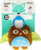 Pehme mänguasi Milly Mally Happy Owl, pruun, 20 cm