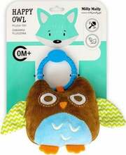 Pehme mänguasi Milly Mally Happy Owl, pruun, 20 cm