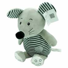 Pehme mänguasi Tulilo Mouse, must, 26 cm