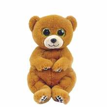 Pehme mänguasi TY Beanie Bellies karu Duncan, pruun, 15 cm