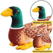 Pehme part Lean Toys, 28 cm, roheline/pruun