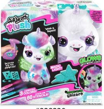 Loominguline komplekt aerograafiga Canal Toys Airbrush Plush Ükssarvik, 25 cm