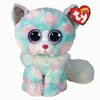 Pehme mänguasi TY Beanie Boos kass Opal, 15 cm, pastell