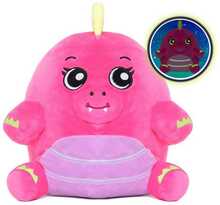 Pehme mänguasi Dream Beams Dana, dinosaurus, 30 cm, roosa