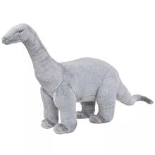 Seisev plüüšmänguasi dinosaurus Brachiosaurus, hall, XXL