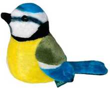 Pehme mänguasi Beppe Blue Bird 13 cm sinine/kollane