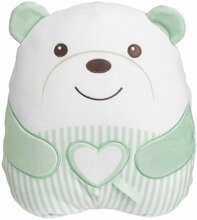 Pehme mänguasi karu Chicco First Dreams Cuddly Meditation, roheline, 25 cm