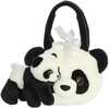 Pehme mänguasi Aurora Fancy Pals panda kotis, 20 cm