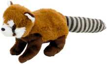 Pehme mänguasi panda Lean Toys, punane, 45 cm