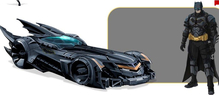 Figurii Spin Master Batman Batmobile, 30 cm, 6070521