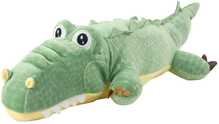 Pehme mänguasi Lean Toys krokodill, roheline, 50 cm