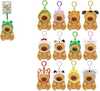 Pehme riputatav mänguasi Pms International Capybara Animal Hats, 12 cm