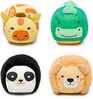 Arendav pallikomplekt Little Big Friends Roly Poly Jungle, kollane/must/beež, 4 tk