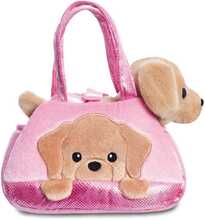 Pehme mänguasi Aurora Fancy Pals labrador käekotis, 20 cm