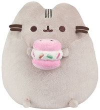 Pehme mänguasi Daffi Pusheen, jäätisevõileivaga, 24 cm
