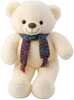 Pehme mänguasi karu Lean Toys, valge, 55 cm