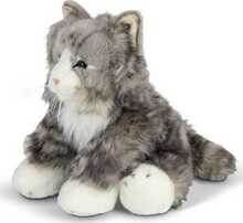 Pehme mänguasi Animigos hall kass, 26 cm, 38604