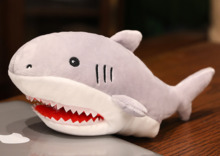 Pehme mänguasi hai kujuga Lean Toys, 30 cm