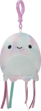 Pehme mänguasi Squishmallows P14 Clip On, Tie Dye Jellyfish, 9 cm