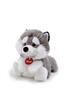 Pehme mänguasi Trudi Husky, must, 18 cm