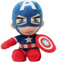 Pehme mänguasi HappyJoe Captain America, sinine/punane, 27 cm
