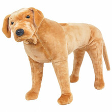 Pehme mänguasi koer labrador, helepruun, XXL