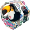 Interaktiivne plüüšlind Happy Yappers Toucan, 9591, valge