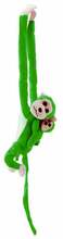 Pehme mänguasi ahv Lean Toys, roheline, 90 cm