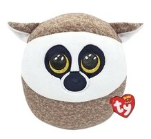 Pehme mänguasi TY Linus Lemur, 25 cm, valge/beež