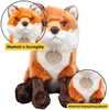 Pehme mänguasi Lean Toys, rebane, ingverpruun, 23 cm