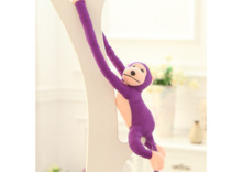 Pehme mänguasi ahv Lean Toys, lilla, 80 cm