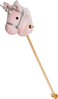 Pehme kepphobune Tootiny Teddykompagniet Unicorn on stick, TK12599, roosa