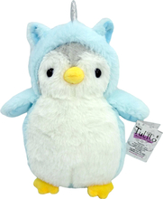 Pehme mänguasi Tulilo Roman Penguin, sinine/valge, 20 cm